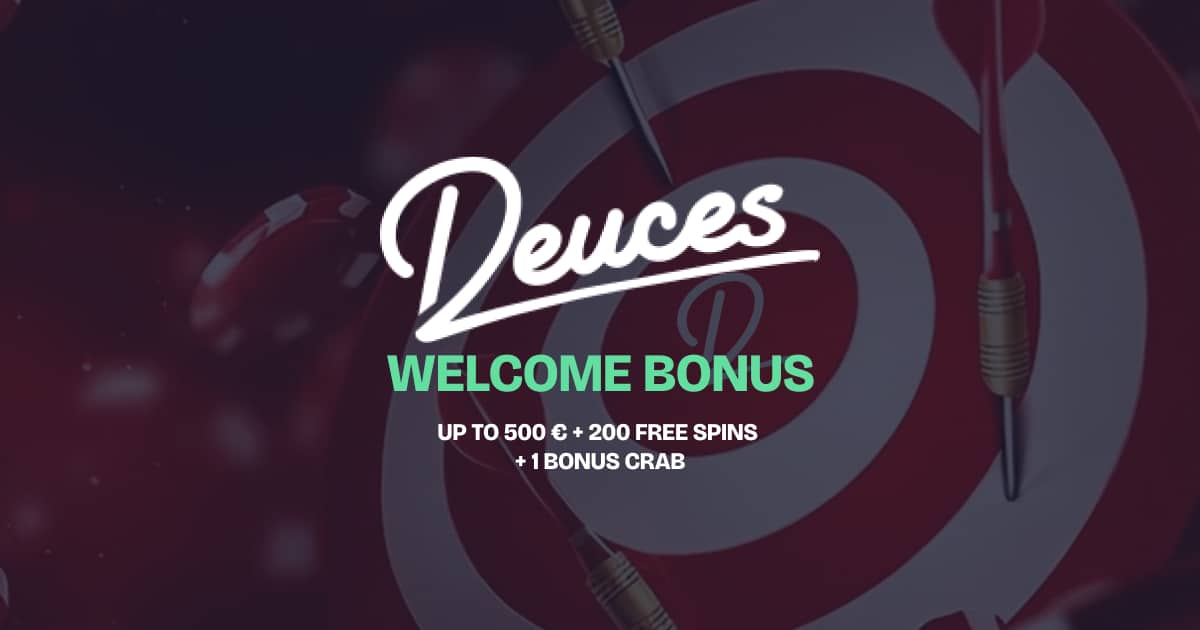 Bono de bienvenida de Deuces Casino